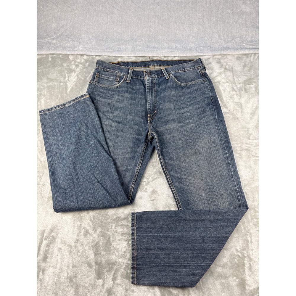Levi's Jeans Mens 38x32 559 Relaxed Straight Blue Medium Wash EUC